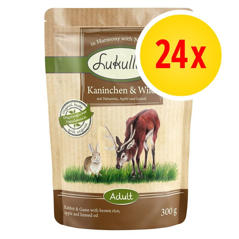 Lot Lukullus Adulte 24 x 300 g