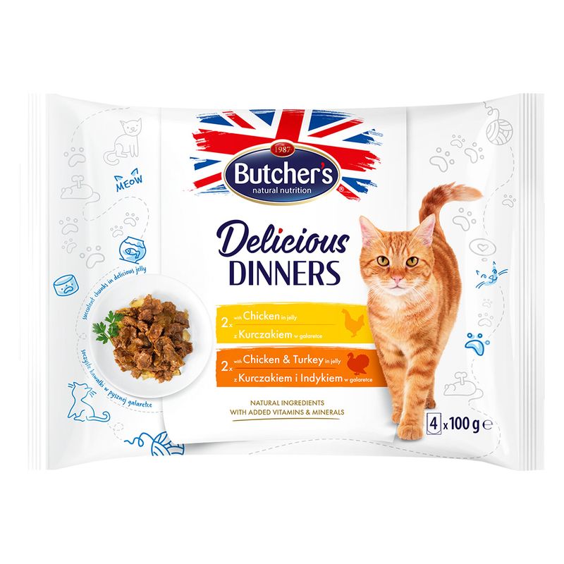 Butcher's Delicious Dinners 32 x 100 g
