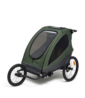 Beemoo Sporty Trail Sykkelvogn, Green