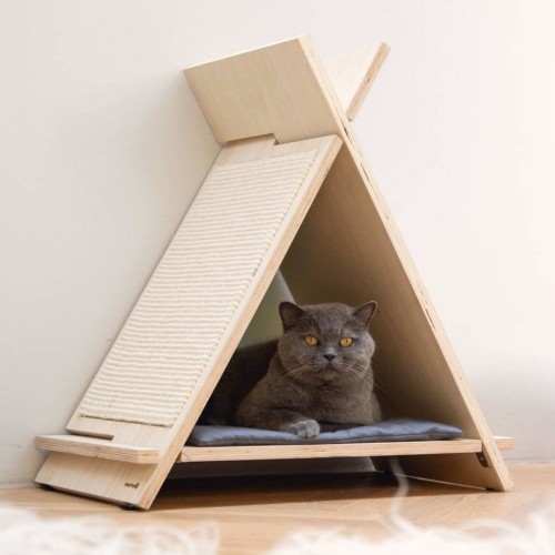 Arranhador para Gatos Beeztees, Marrom