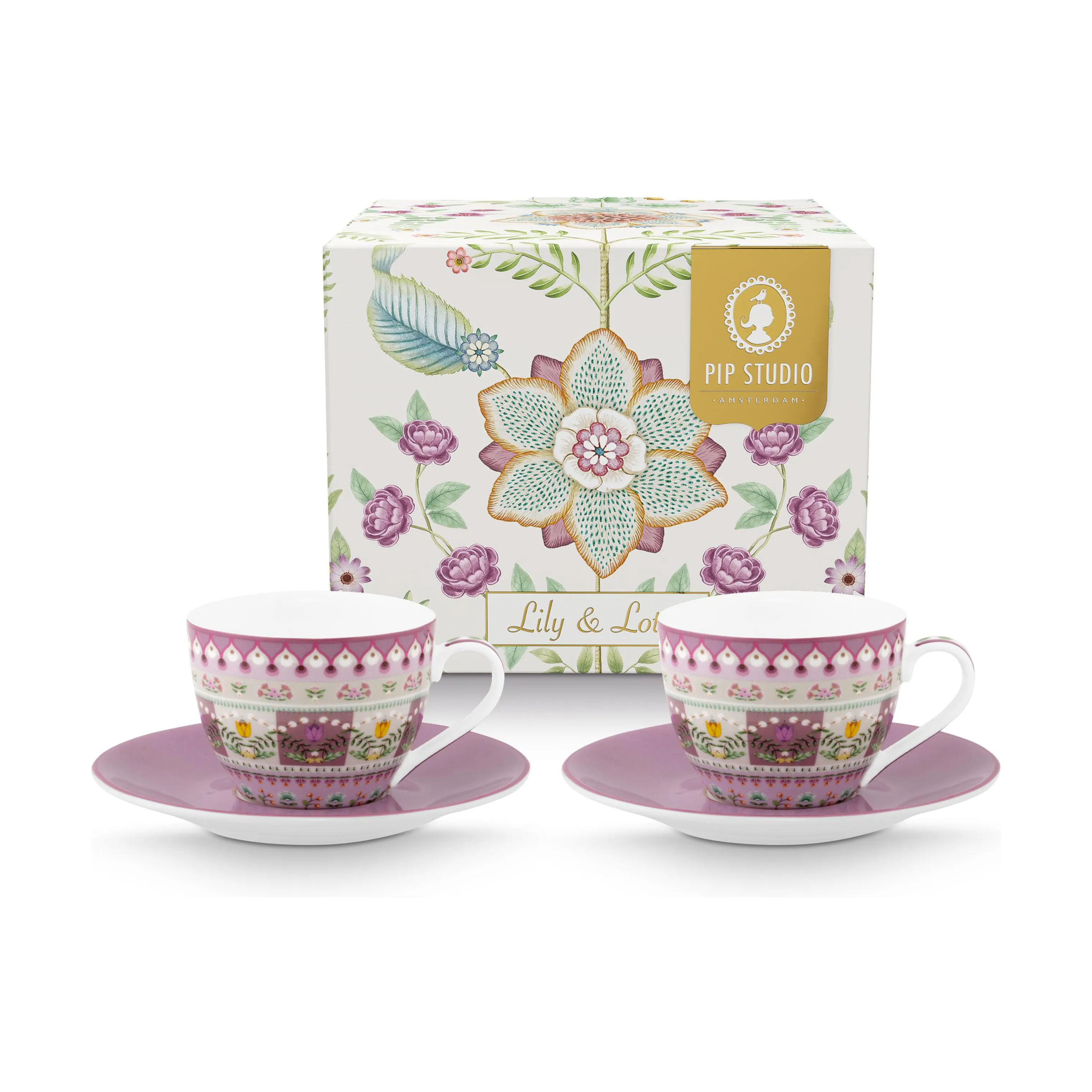 PIP Studio Lily & Lotus Espressokop - 2 stk.
