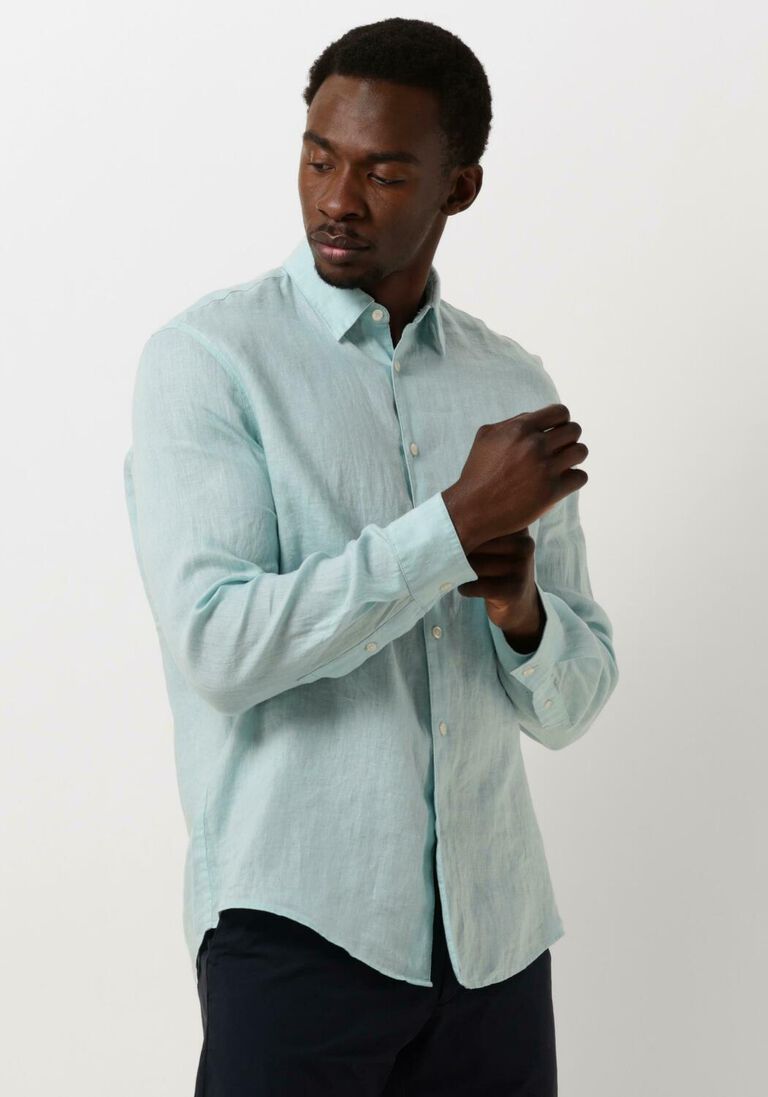 DRYKORN blauwe drykorn casual overhemd ramis