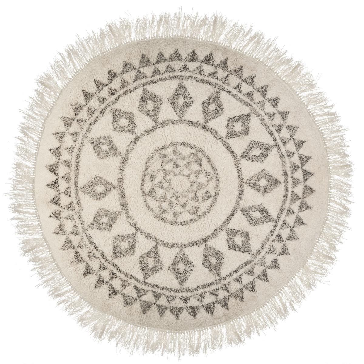 TAPIS ROND ETHNIQUE D.120CM