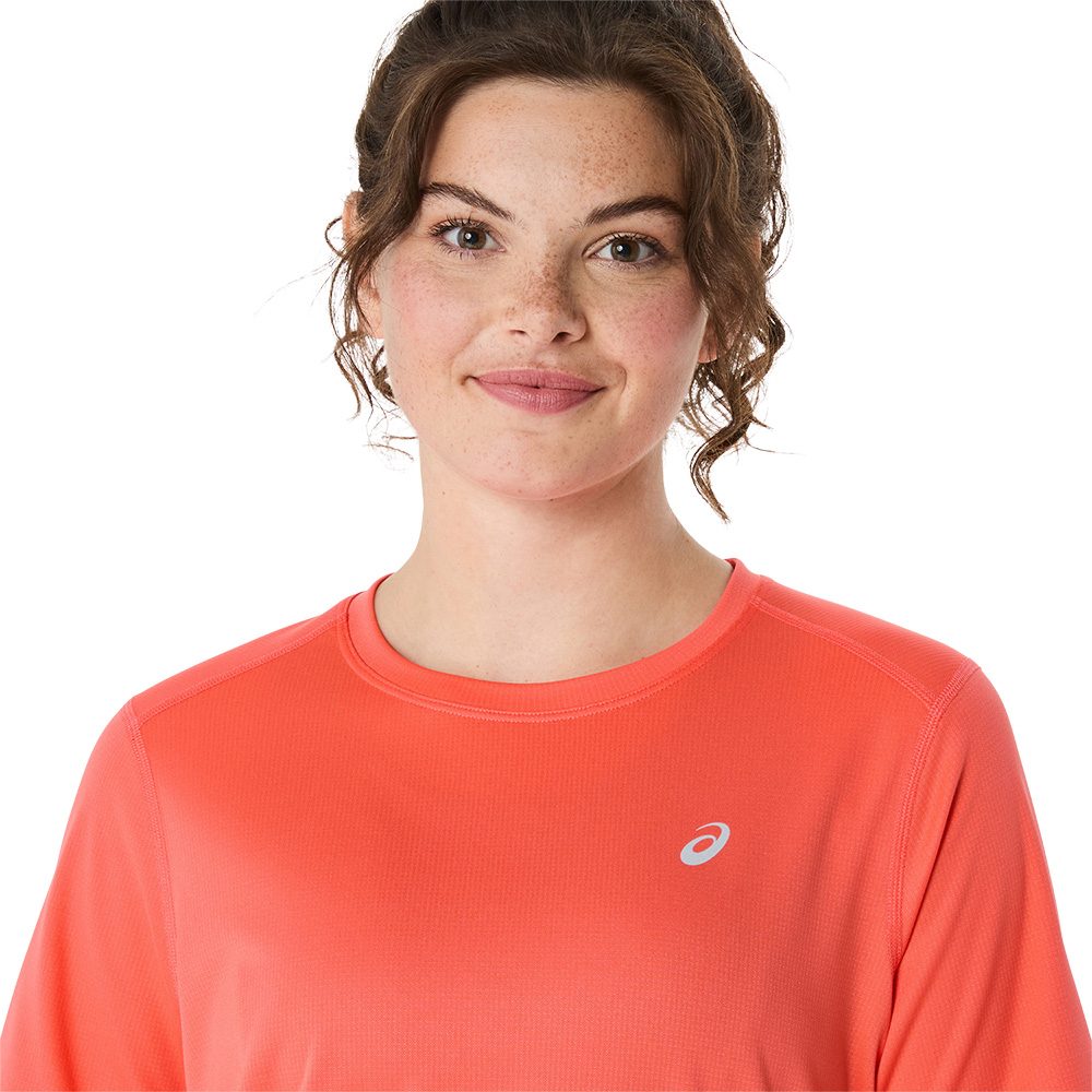 ASICS Core T-Shirt Damen coral reef