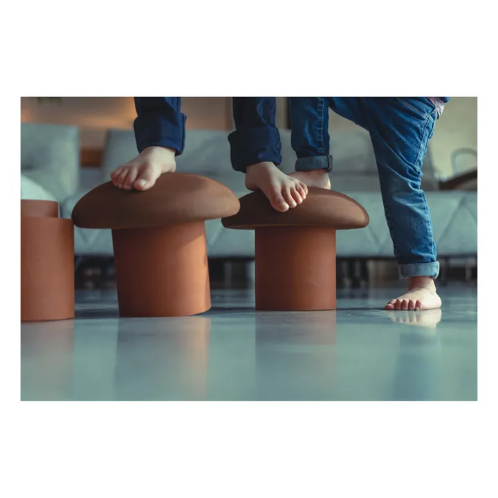 Moes Tabouret Champignon - Set de 2 | Marron