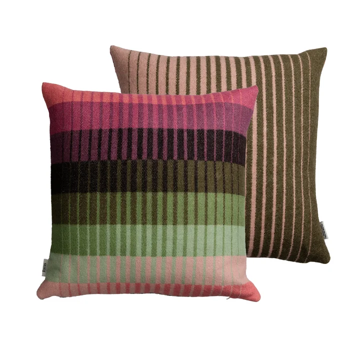 Røros Tweed - Åsmund Gradient Kissen 50 x 50 cm, gelb / blau