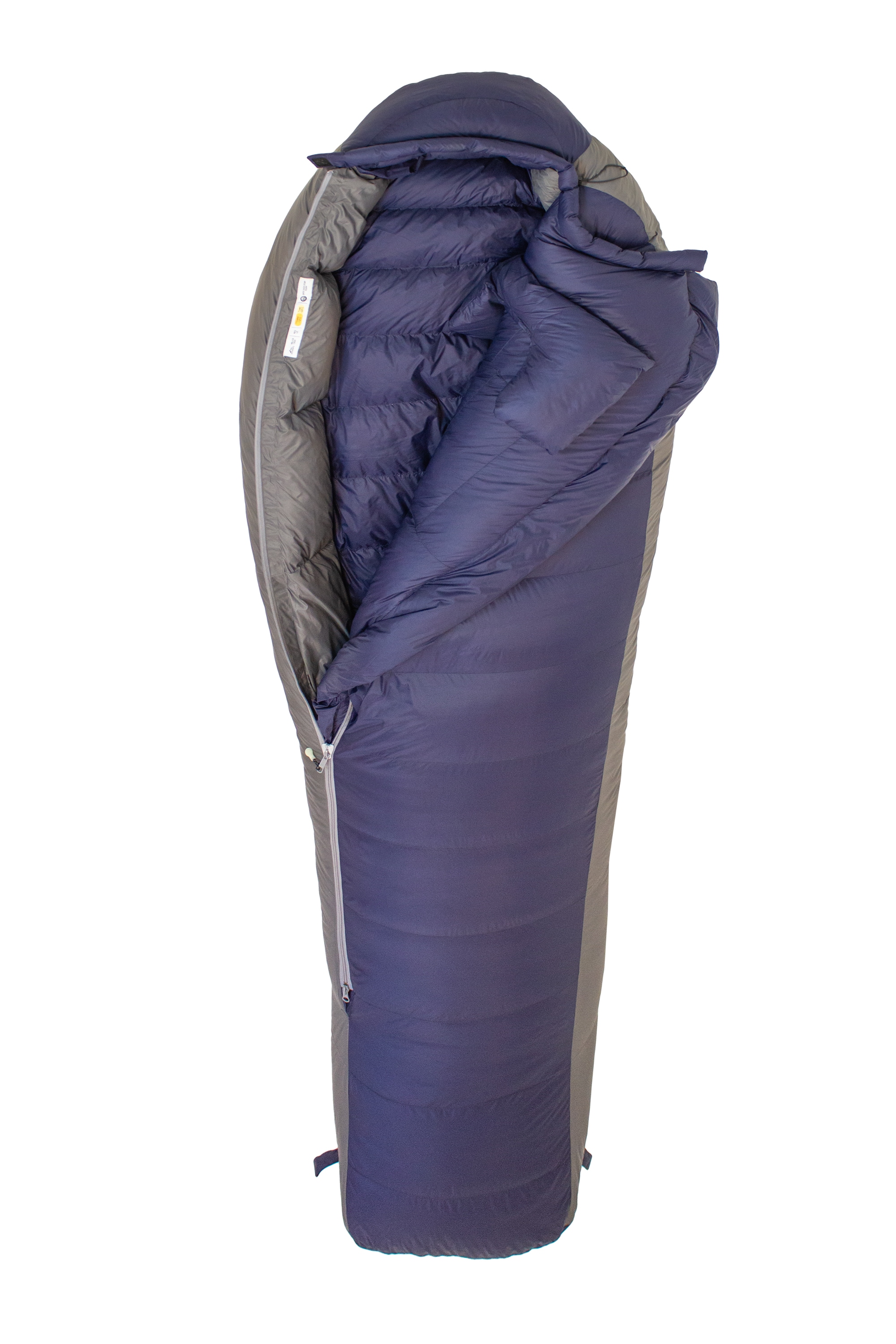 Falkeberg Helios 1250, sovepose<br>Temp. grense -22°