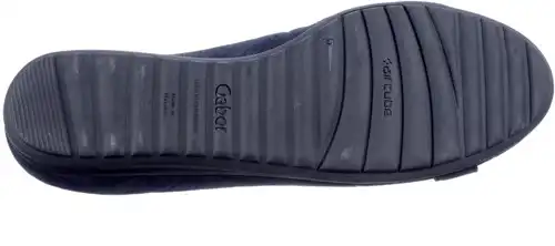 Gabor blauw 62.625.36 - maat 9 ballerina blauw - maat 9 Calandschoen