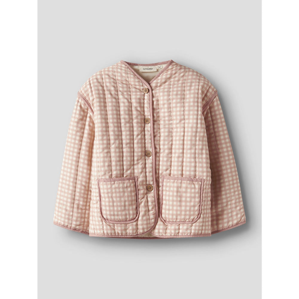 Køb Lil'Atelier Cameo Rose Sun Nmflarose Ls Quilt Jakke Lil