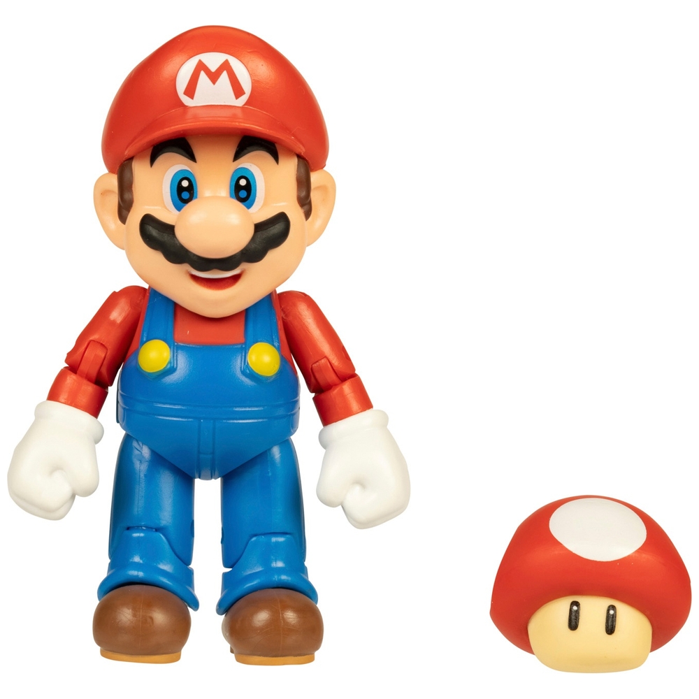 Nintendo 10 cm Mario mit Power-Up-Pilz