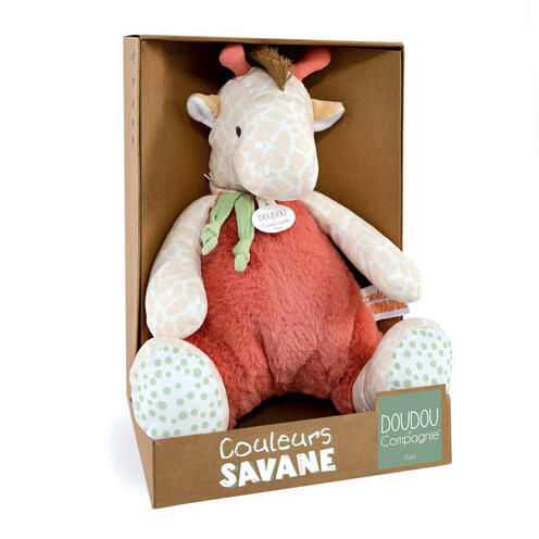 Doudou Girafe Beige - DOUDOU ET COMPAGNIE