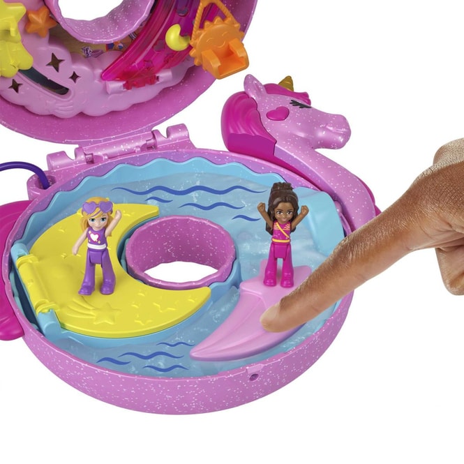 Polly Pocket - Einhorn Poolparty Schatulle