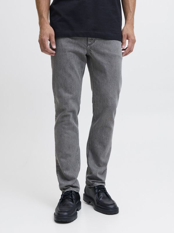 JACK&JONES - JJICLARK JJEVAN AM 195 - Jeans - Regular Fit - Stonewash