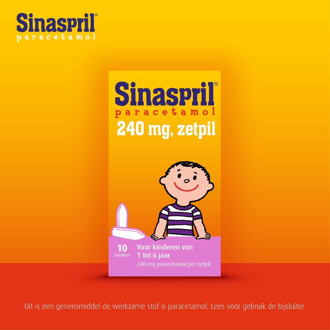 Sinaspril Zetpil 240mg (10 zetpillen)