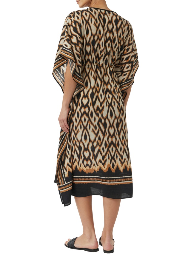 Comma Blusenponcho , mit All-Over Print