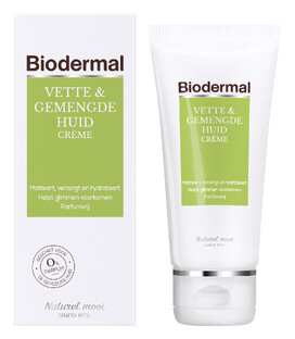 Biodermal Vette & Gemengde Huid Crème 50ML
