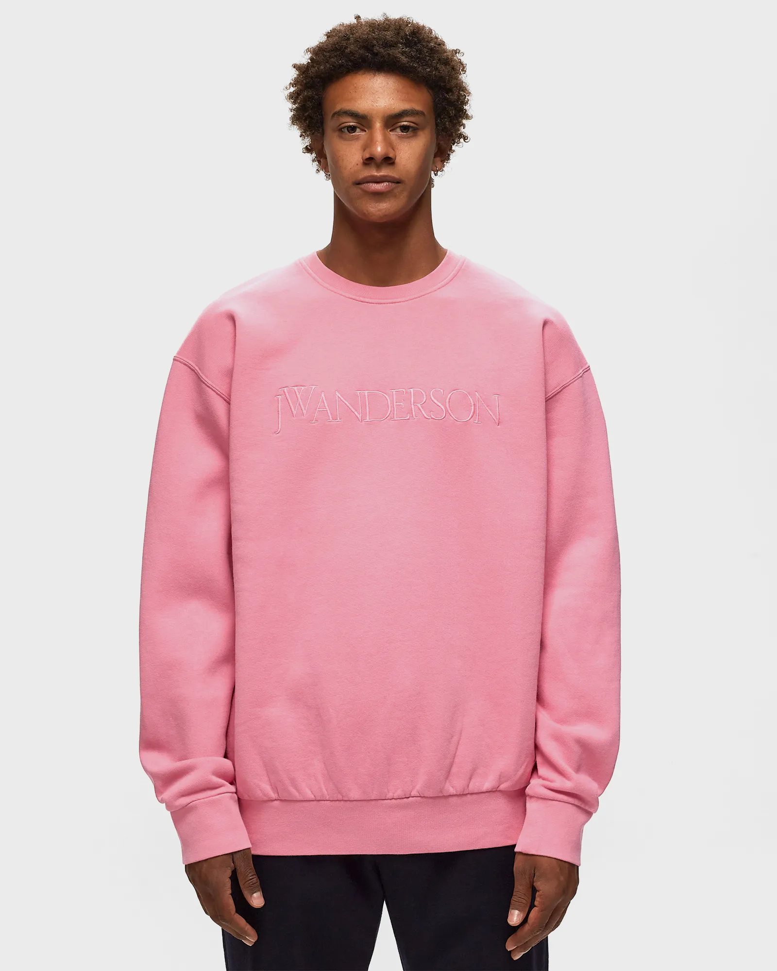 JW Anderson LOGO EMBROIDERY SWEATSHIRT