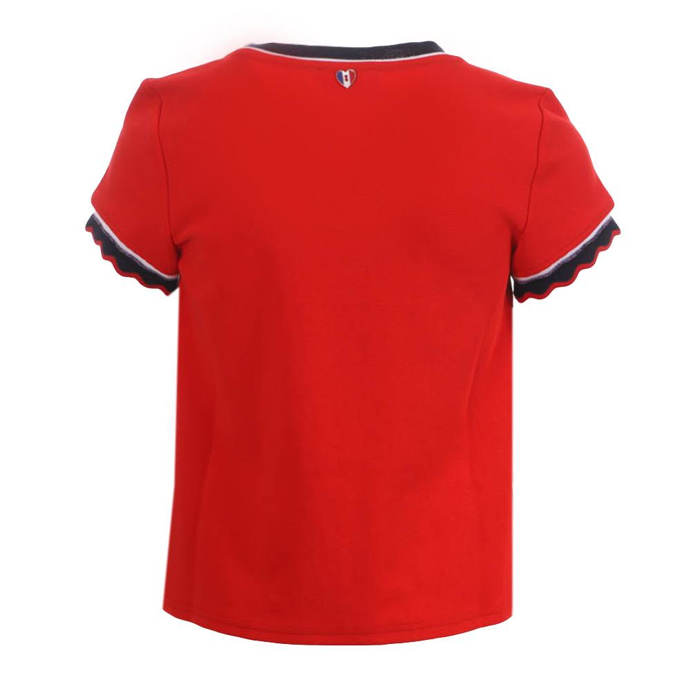 Teddy Smith T-shirt Rouge Fille Teddy Smith Tibo