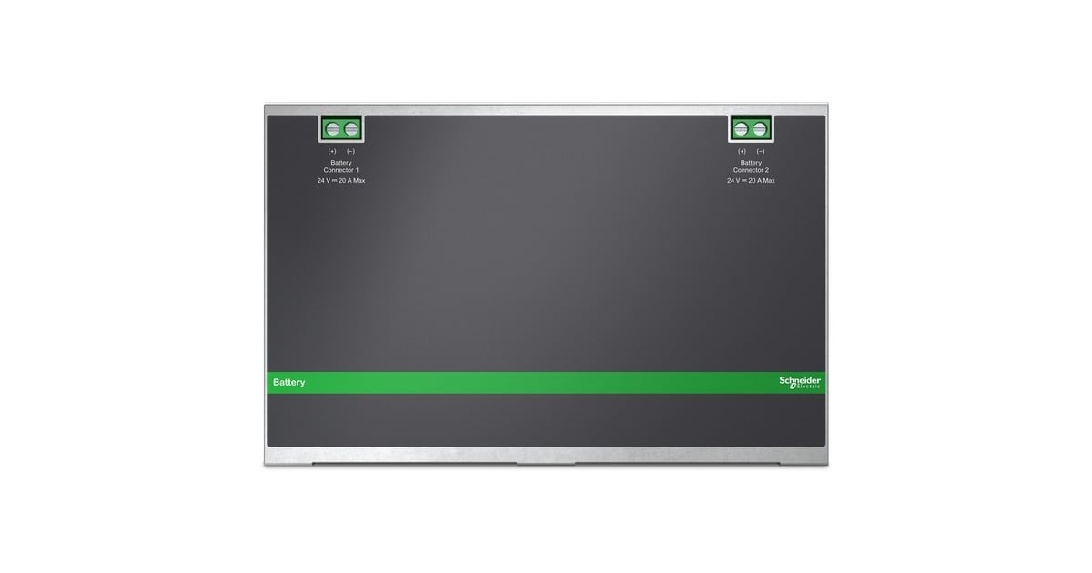 APCXB005XPDR Extern Batterij Pakket, DIN-Rail montage  (Grijs)