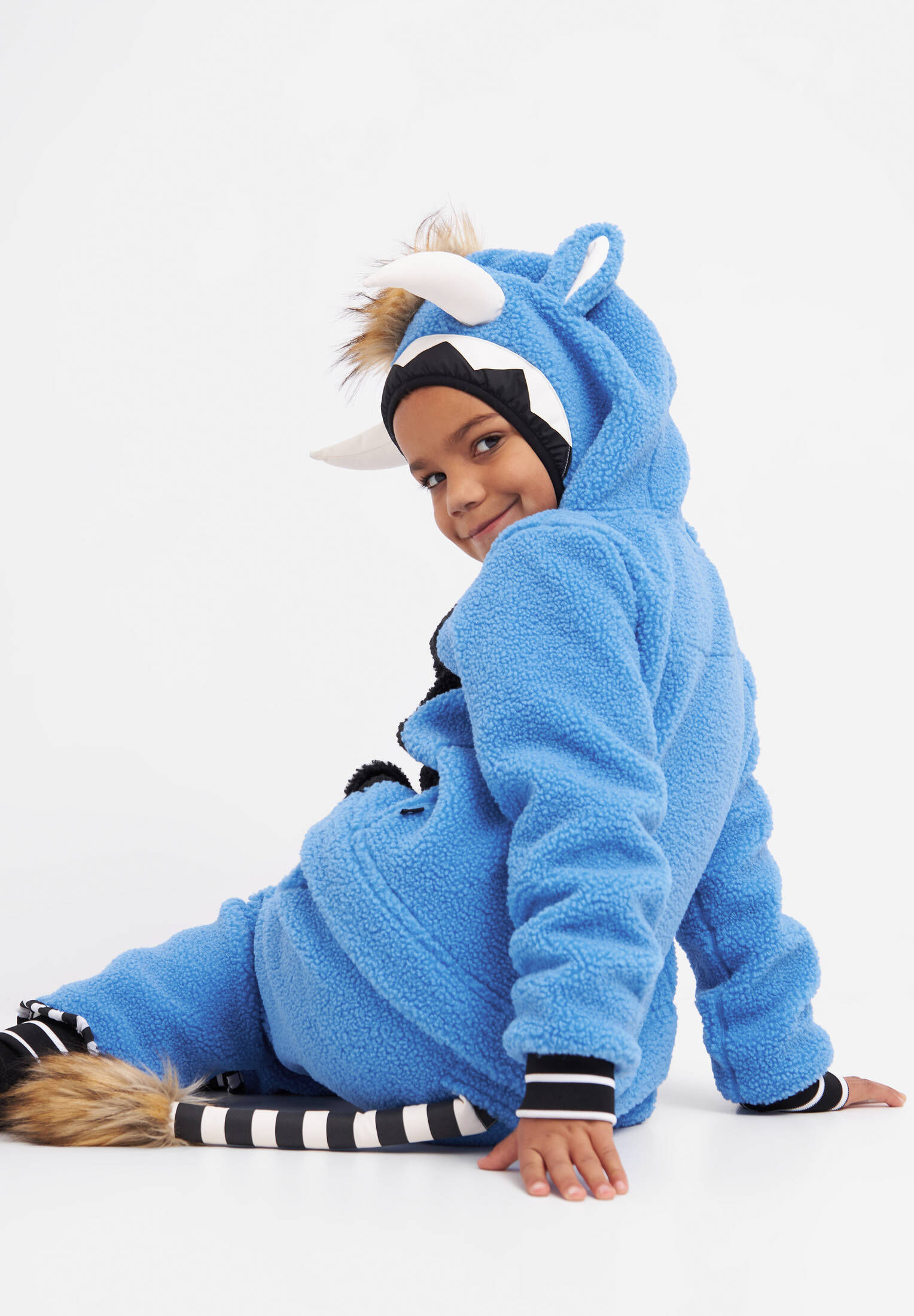 WeeDo| Kinder Teddy Fleece Overall WILD THING Fleece Funwear