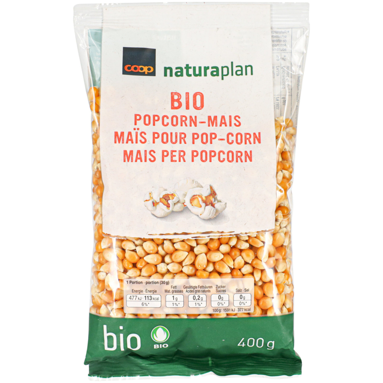 Naturaplan Bio Popcorn Mais