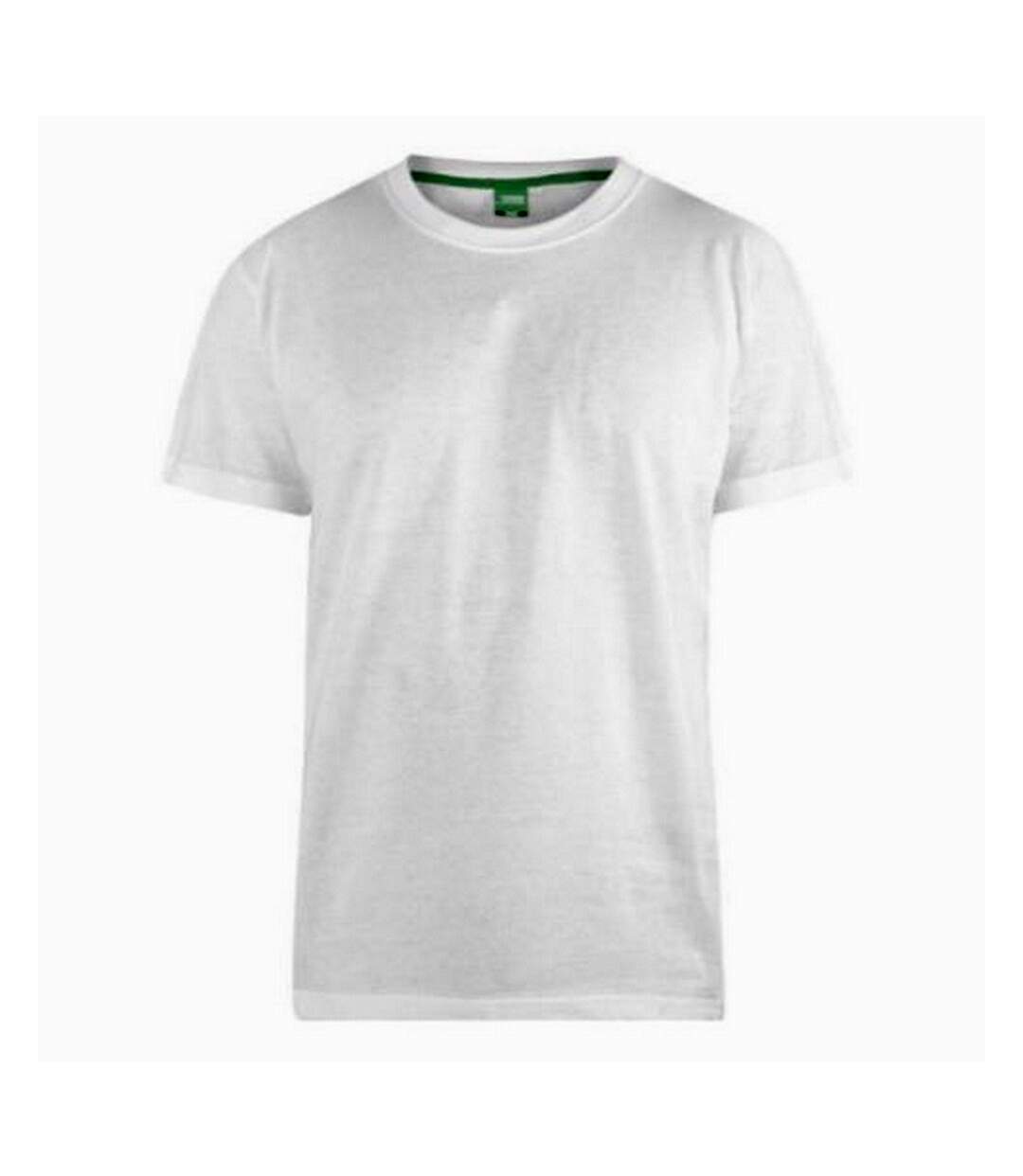Duke D555 Kingsize Flyers - T-shirt col ras-du-cou - Homme (Blanc) - UTDC143