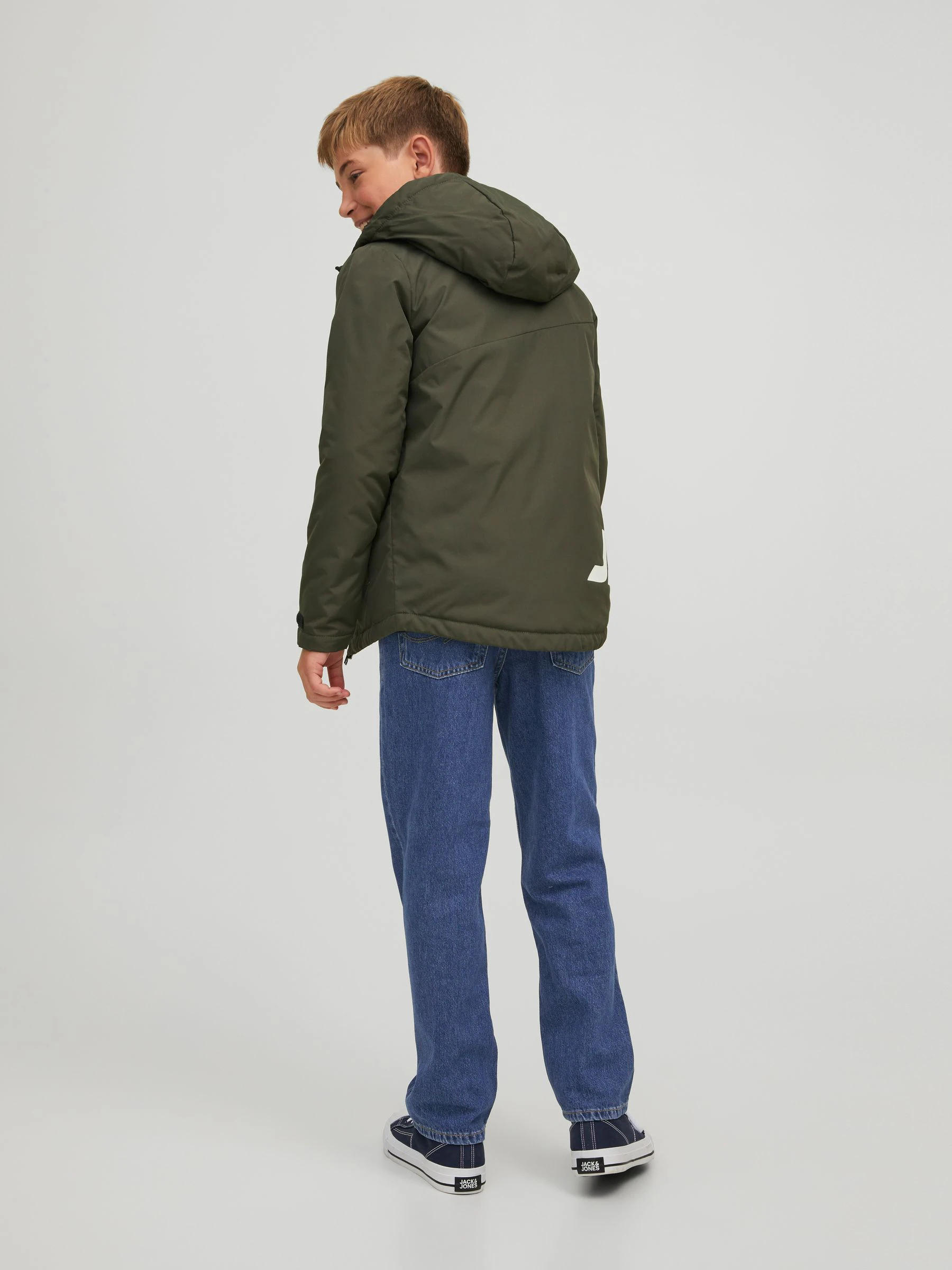 Blauw - JACK & JONES Junior Chris Relaxed Fit Jeans