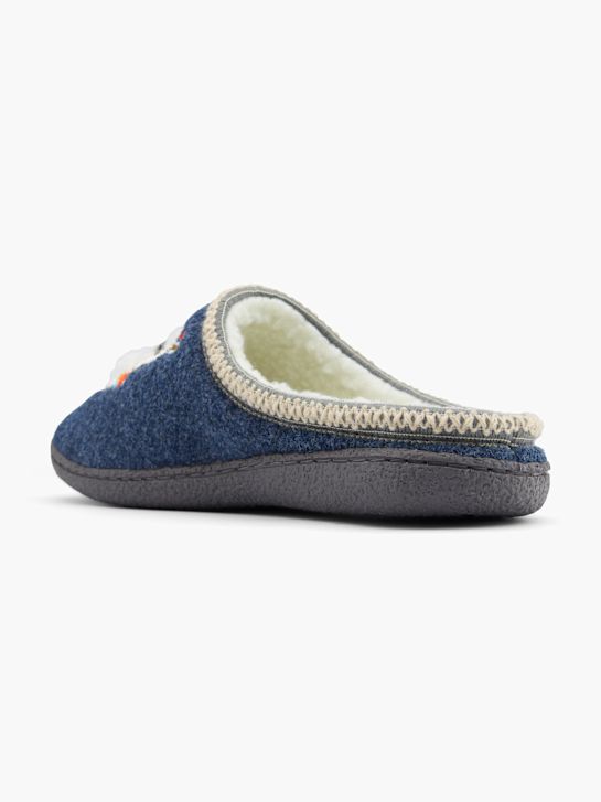 Casa mia Pantoffel Blau