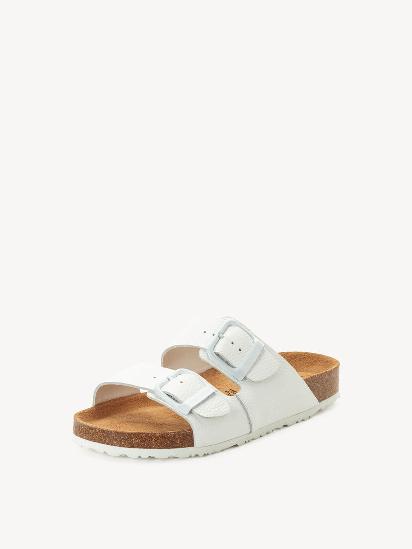 Leren Slipper - wit