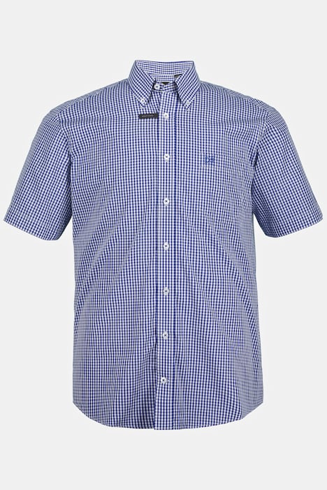 Hemd, Business, Halbarm, Vichy-Karo, bis 8XL, Comfort Fit, EasyCare