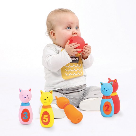 Jeu de quilles souples : Chat