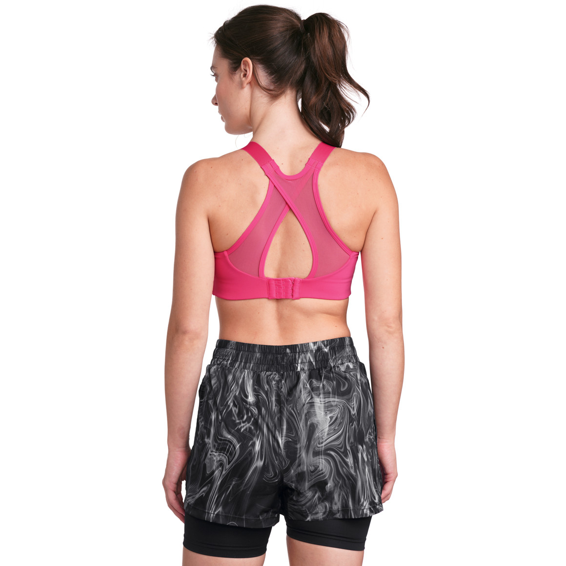 Gina Sports Damen Sport-Bustier unifarben pink