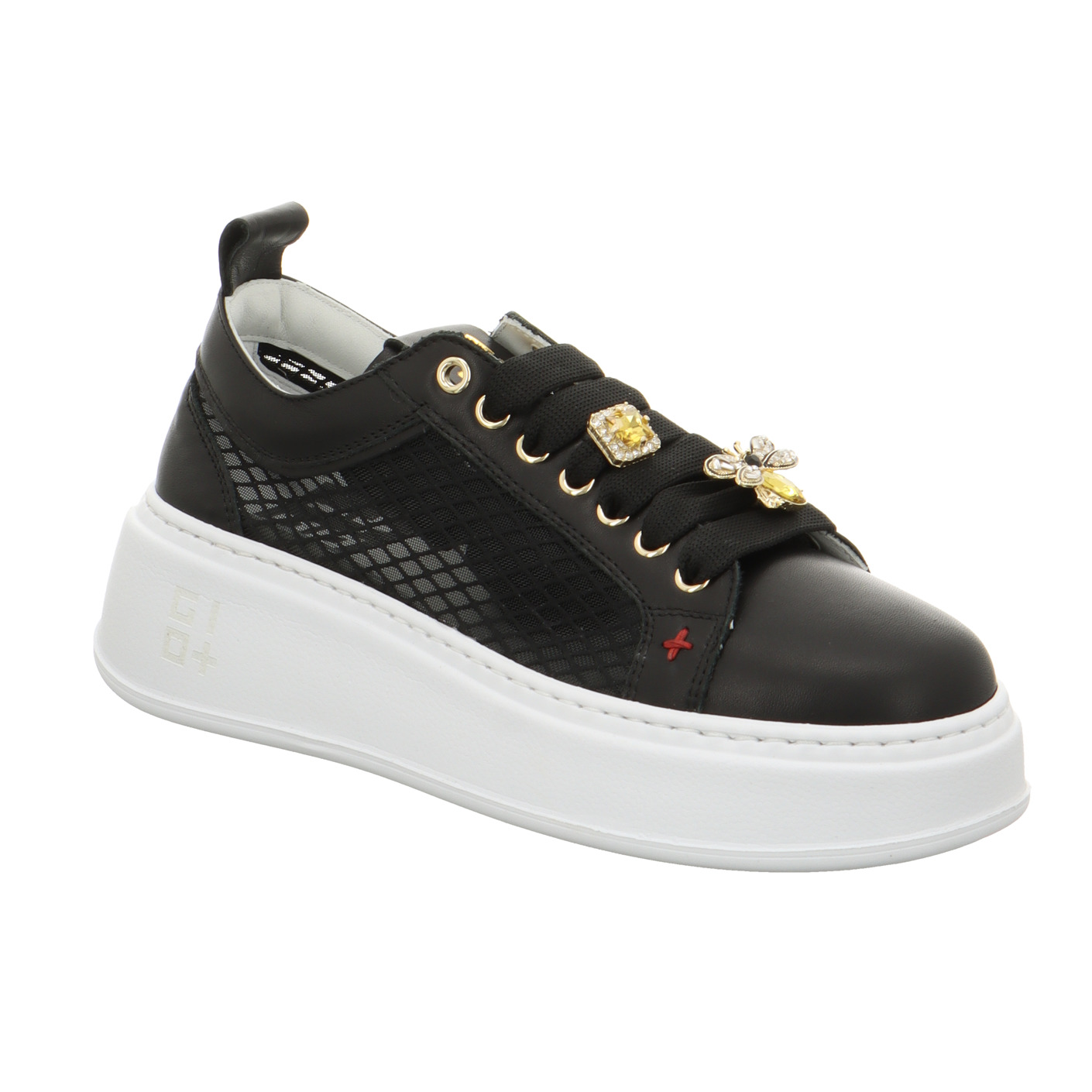 Plateau Sneaker schwarz