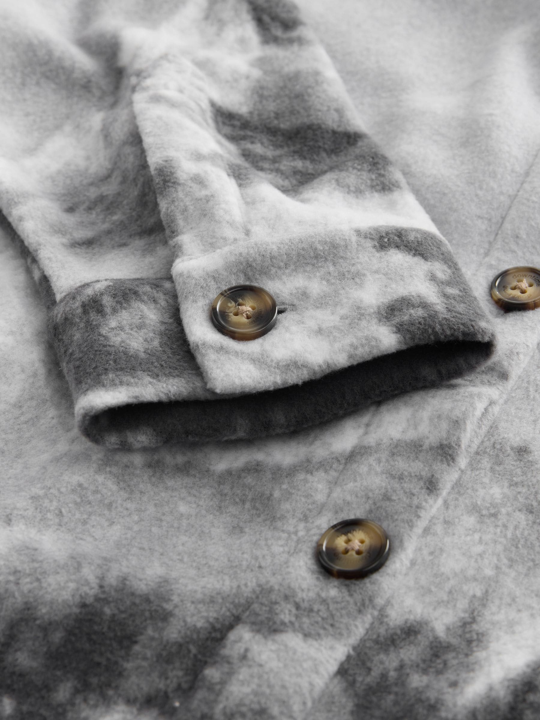 Grey Scene - Polar Fleece Shacket