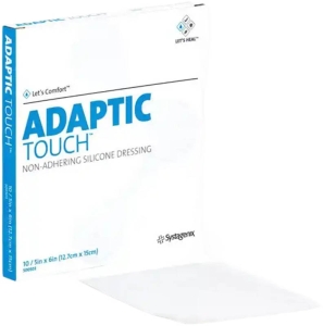 ADAPTIC TOUCH Wunddistanzgitter 5x7.6cm, 10 Stück