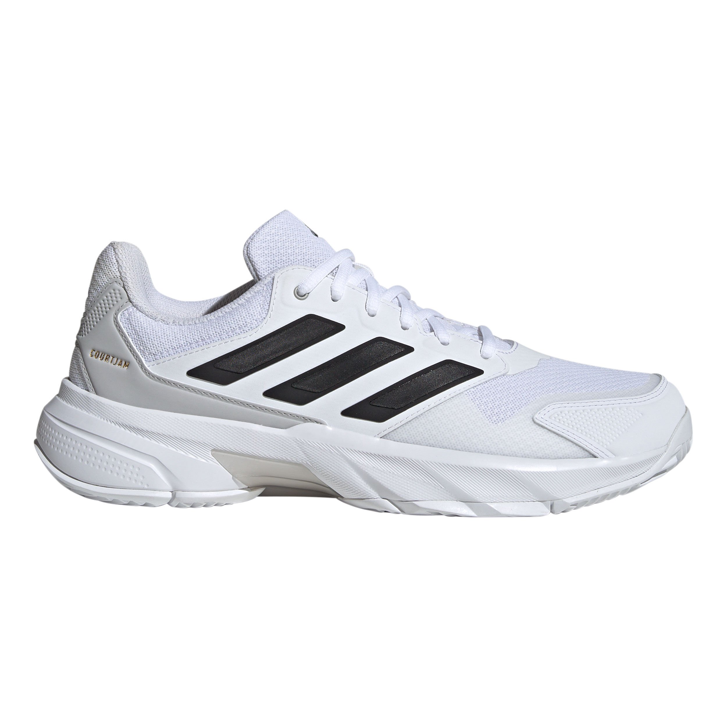 adidas CourtJam Control 3 Chaussures Toutes Surfaces Hommes - Blanc , Noir