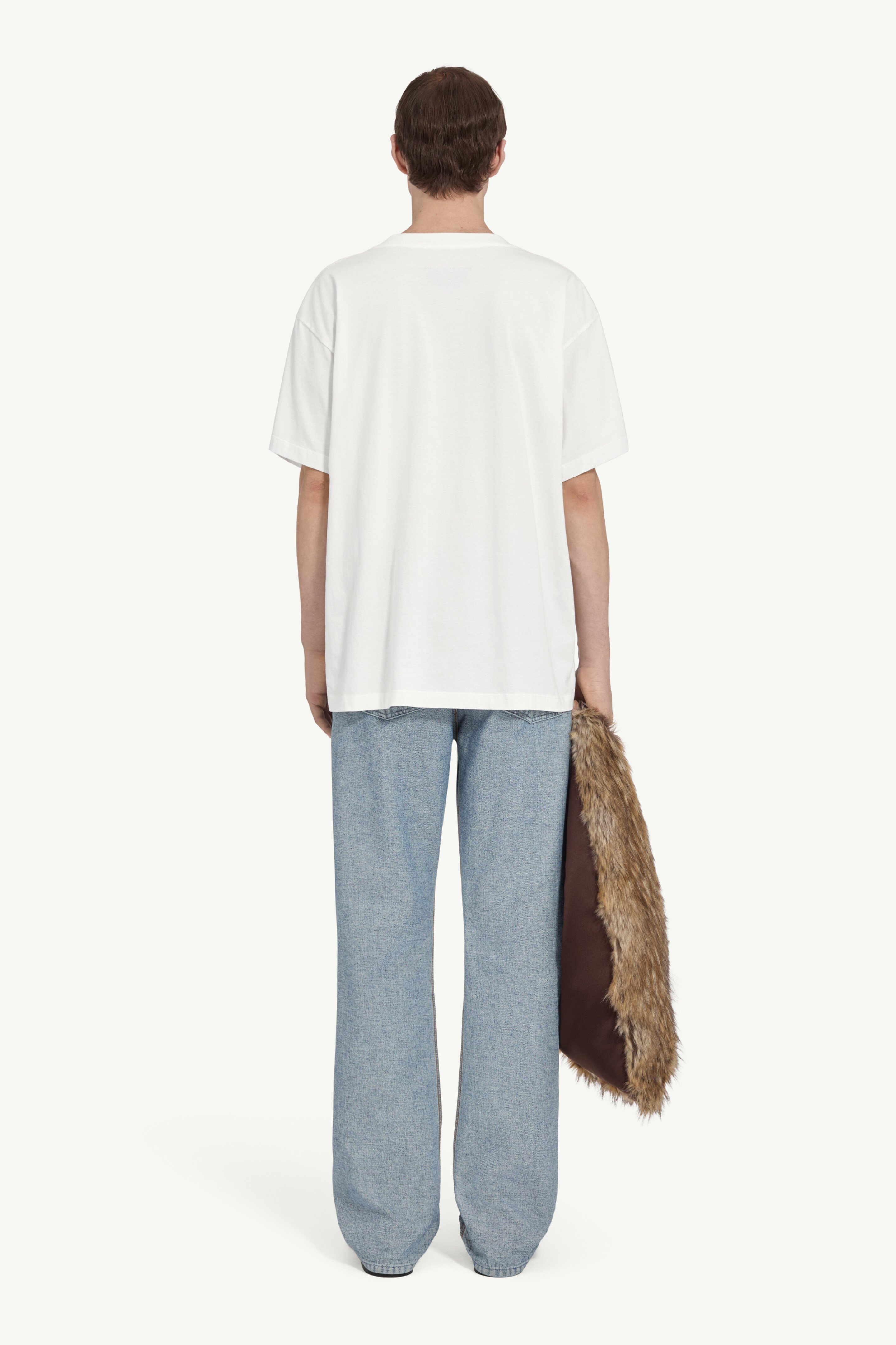 T-shirt en jersey de coton pour homme | MM6 Blanc