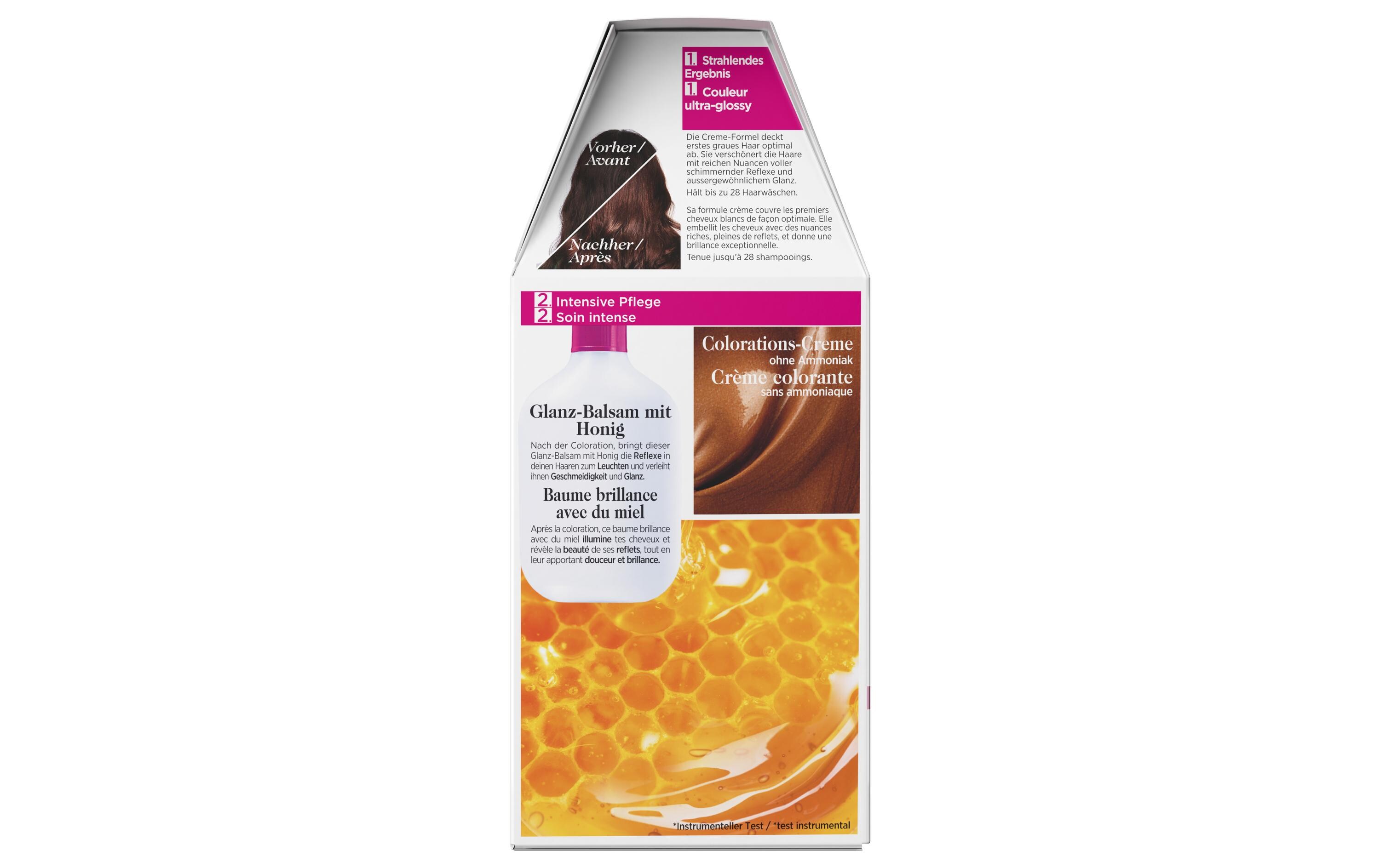 Haarcoloration Casting Crème Gloss 323 Dunkle SchokoladeSemi-permanente Haarfarbe