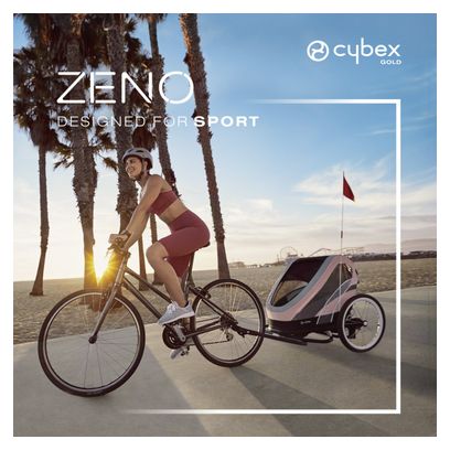 Habillage de siège Poussette Multisport Cybex Zeno Seat Pack Beige Orange