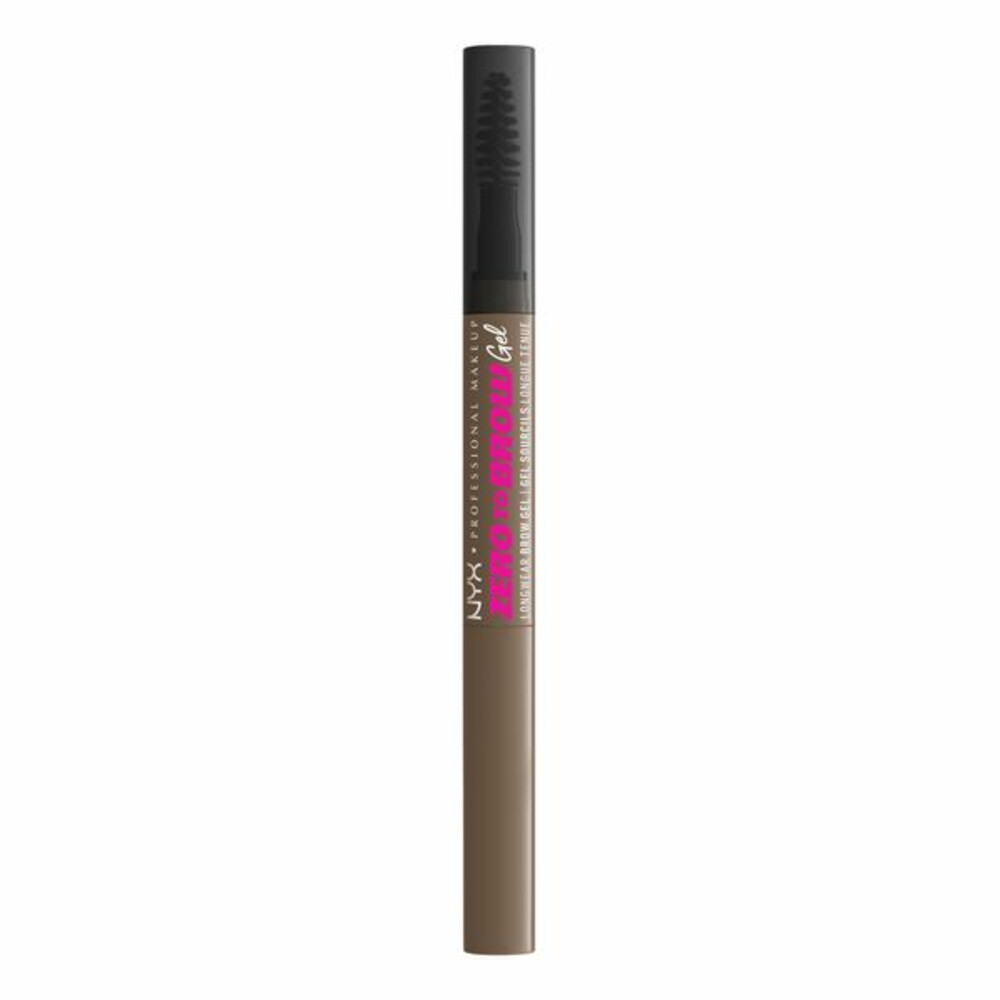 NYX Zero To Brow Wenkbrauwgel Ash Brown1 stuk