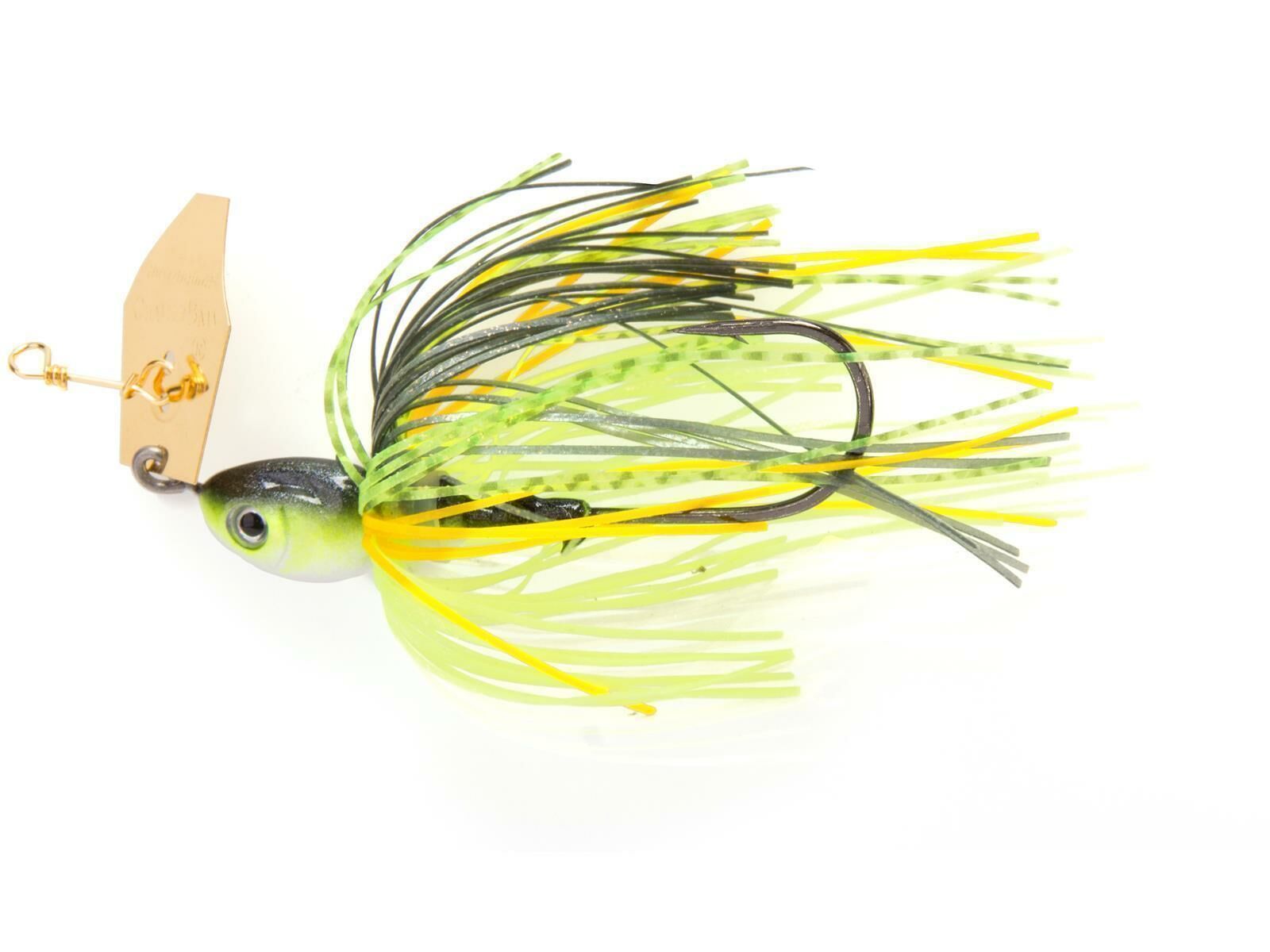 28g Project Z ChatterBait - Chartreuse Sexy Shad(Z-Man)