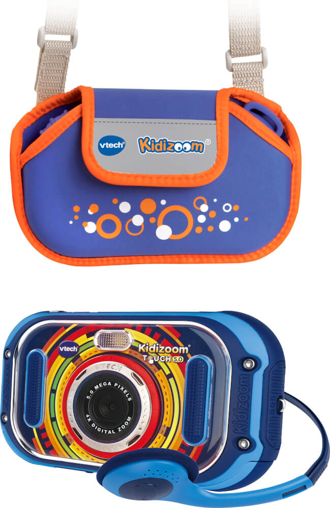 Vtech 80-163594 KidiZoom Touch 5.0 blau inkl. Tragetasche blau