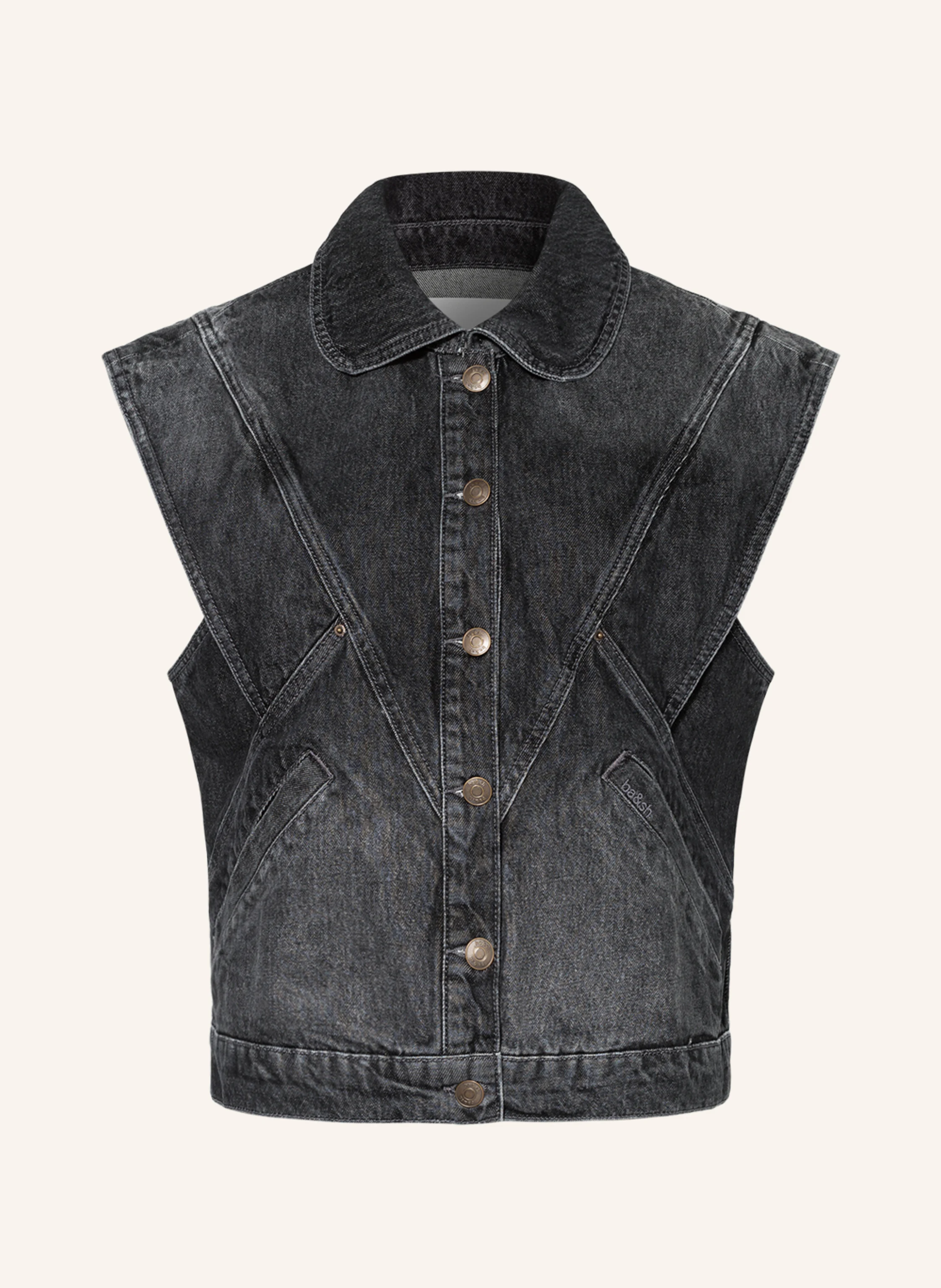 ba&sh Jeansweste MAX