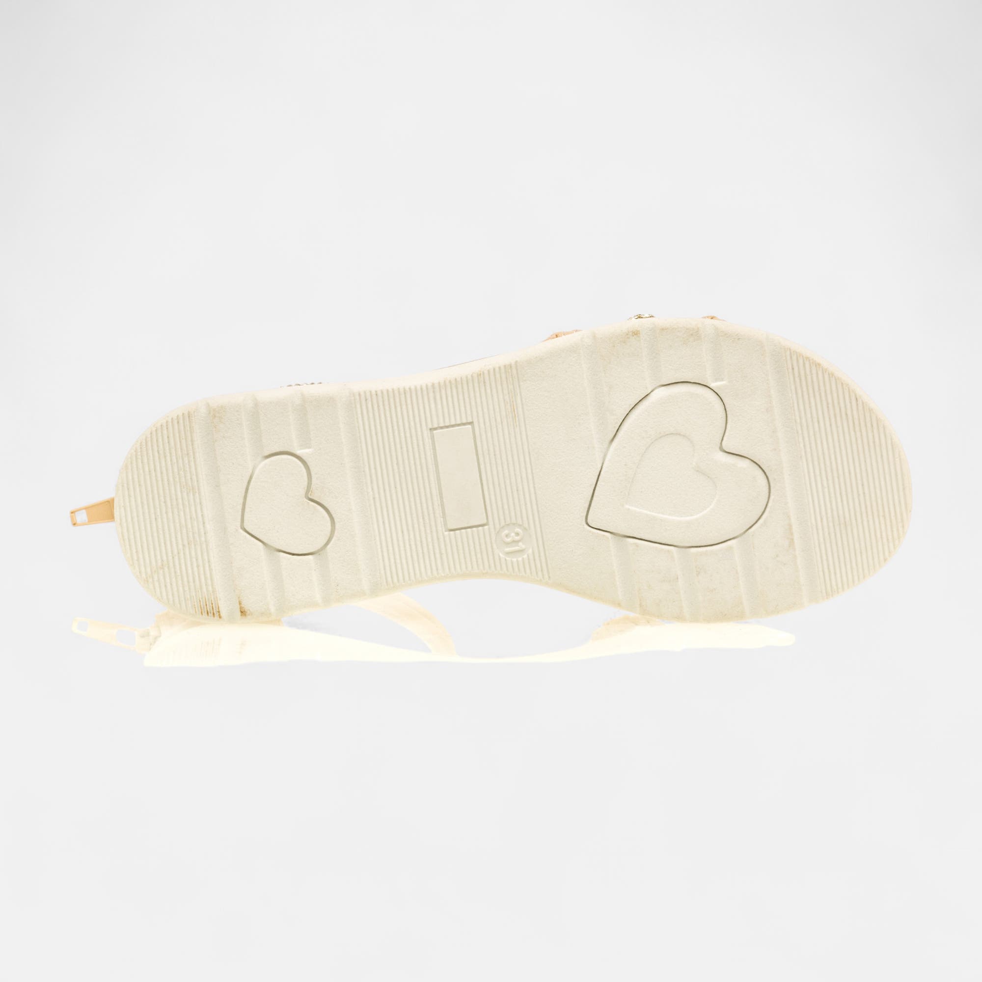 Nu-pieds Fille rose
