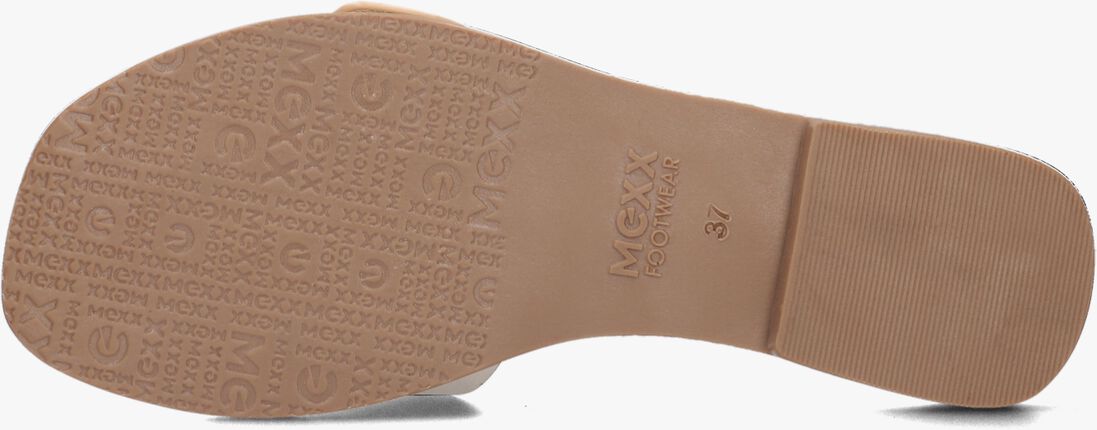 MEXX gouden mexx slippers lolli