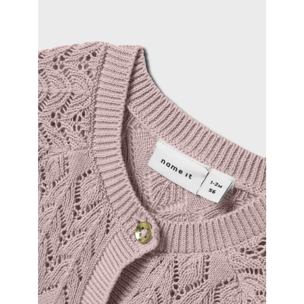 Køb Name It Burnished Lilac Nbflilje Ls Strik Card