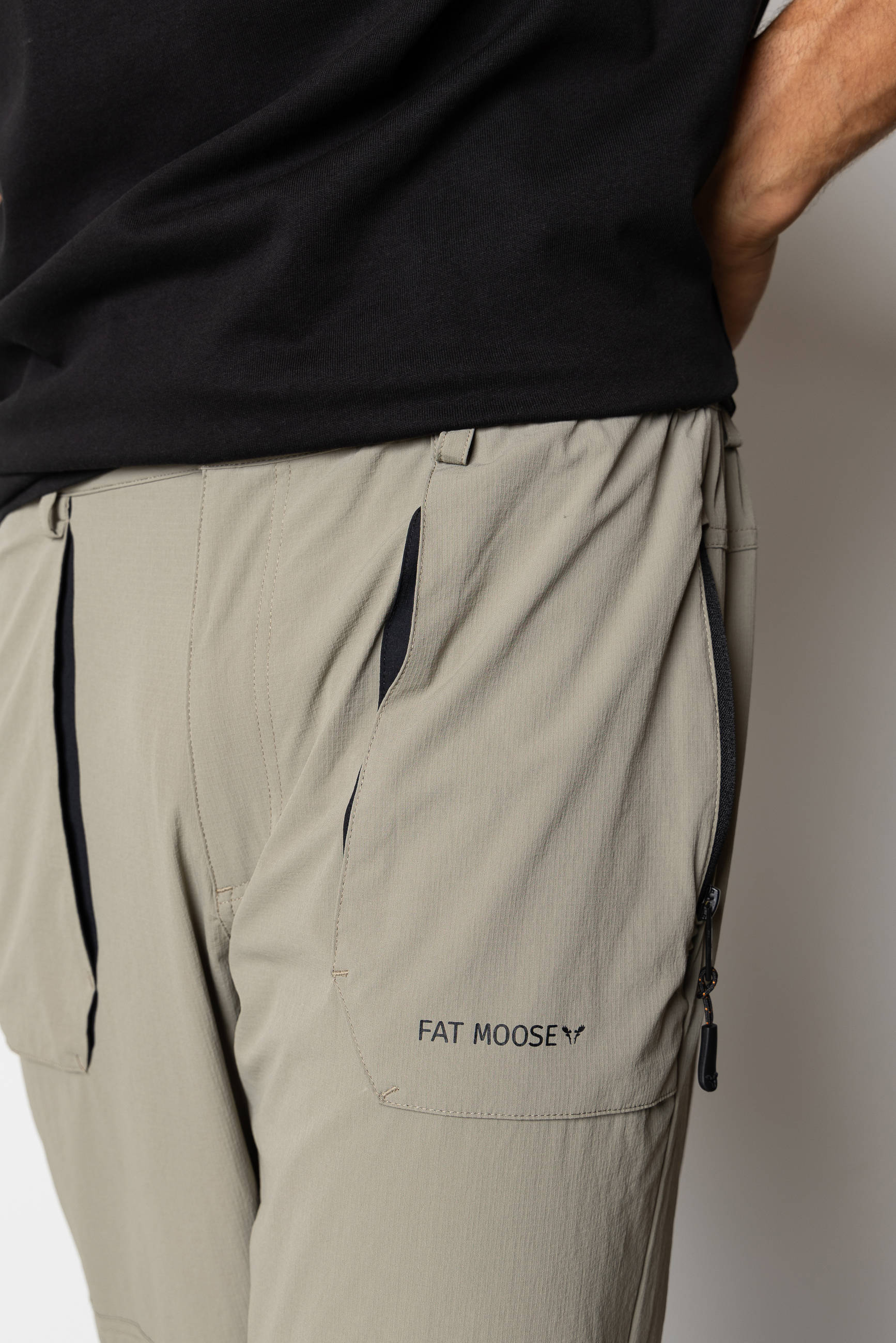 FAT MOOSE cargobroek grijs