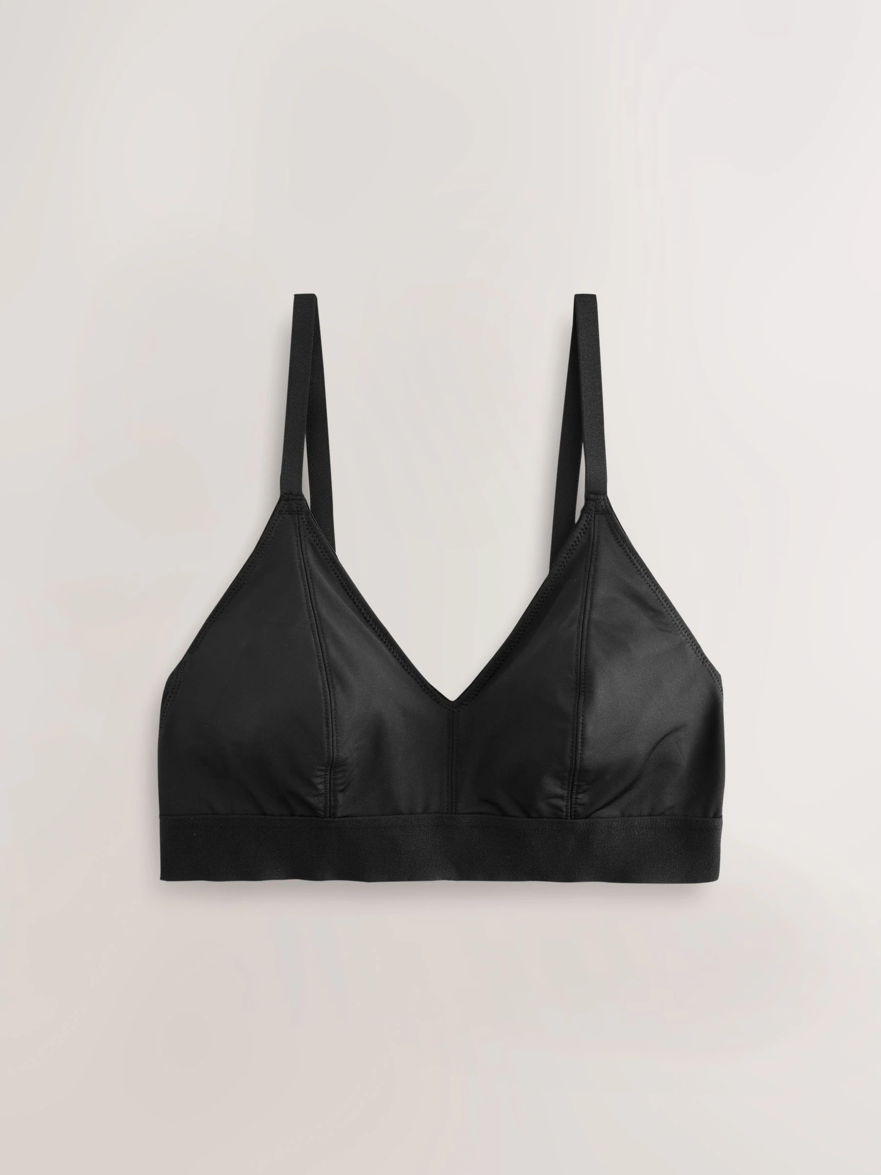 Zwart/huidskleurig - DD+ Ultimate Comfort Bralettes zonder beugel 2 verpakking