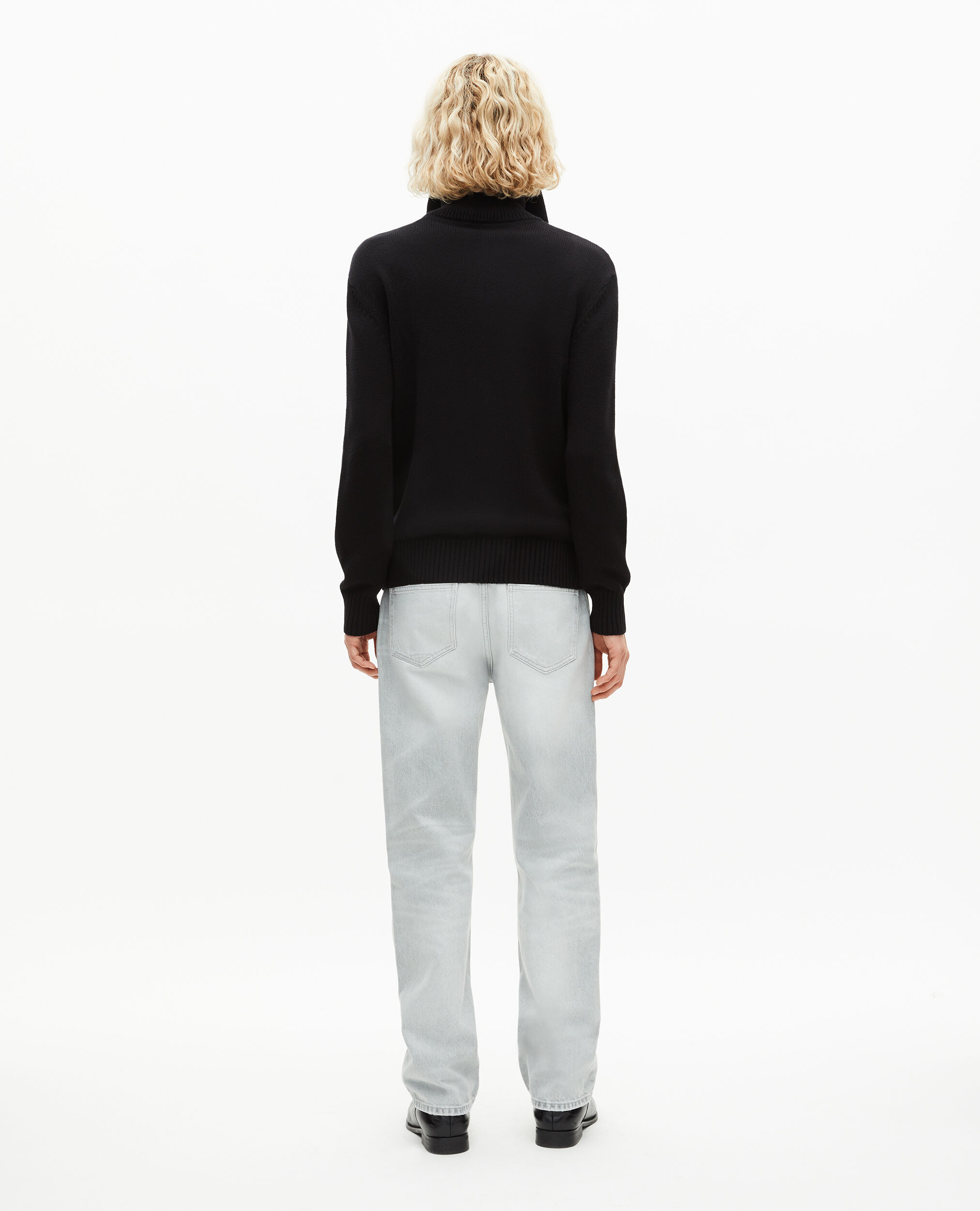 Cardigan à zip noir
