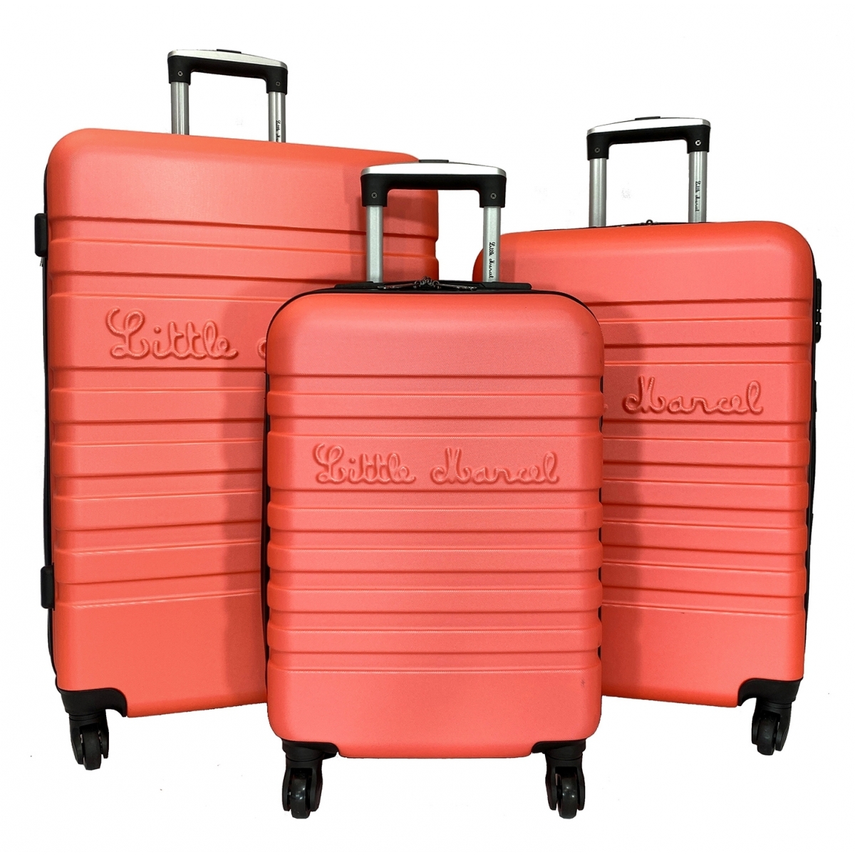 Little Marcel Lot 3 valises dont 1 valise cabine rigides  Little Marcel ABS